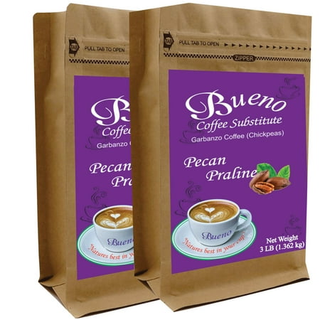 Bueno Coffee Substitute Pecan Praline 2/3 pound bags