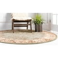 thumbnail image 4 of Unique Loom Voyage Collection Area Rug - St. Florence (7' 10" Round Light Green/Cream), 4 of 9