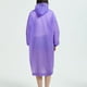 thumbnail image 5 of Capa para mujer, estilo largo, para adultos, para hombres y mujeres, atada a mano, impermeable, con capucha y botones, para exteriores, para padres e hijos, chaqueta informal de manga larga, impermeab, 5 of 6