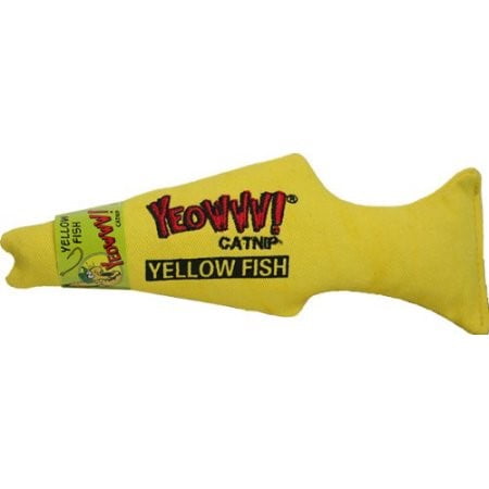 Yellow Banana Catnip Toy 2 Pack Yeowww 
