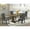Brown, variant on East West Furniture Lassale 5-piece Wood Dining Set in Brown/Dark Gotham Gray