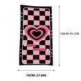 thumbnail image 2 of Fwttom Microfiber Beach Towel, Colorful Fast Drying Sand Free Beach Towels Oversized, Super Lightweight Bath Towels for Swimming Pool, Camping Essentials and Beach Essentials, 2 of 2