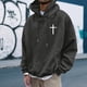 thumbnail image 1 of MHFRRA Sudadera con Capucha Estampada, Cómoda Sudadera con Capucha con Un Elegante Diseño Gráfico para Uso Informal y Actividades Al Aire Libre Gris, 1 of 5