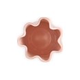 thumbnail image 3 of Stoneware Iris Vase With Ruffled Rim, Peche, 12 Inch, 3 of 10