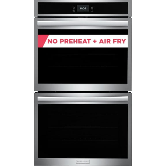 Frigidaire GCWD3067AF Gallery 30" Double Electric Wall Oven with Total Convection - Stainless Steel