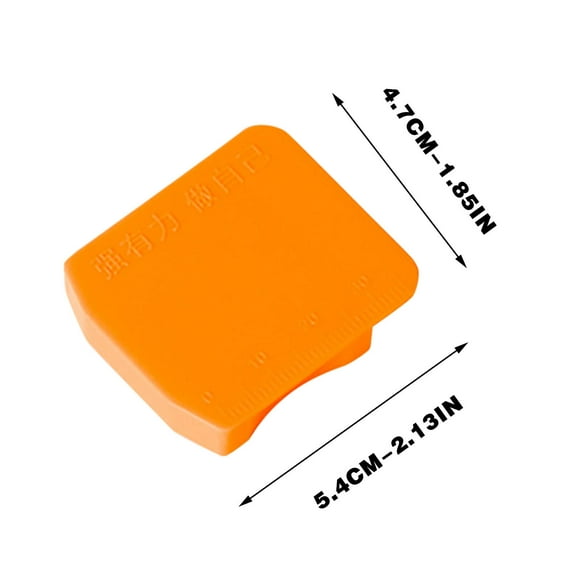 Accessoires de Voiture Stitch Aimant Plat en Plastique Protecteur de Rouleau de Tissu Standard avec Échelle Localisateur Multifonctionnel Accessoires de Machine à Coudre