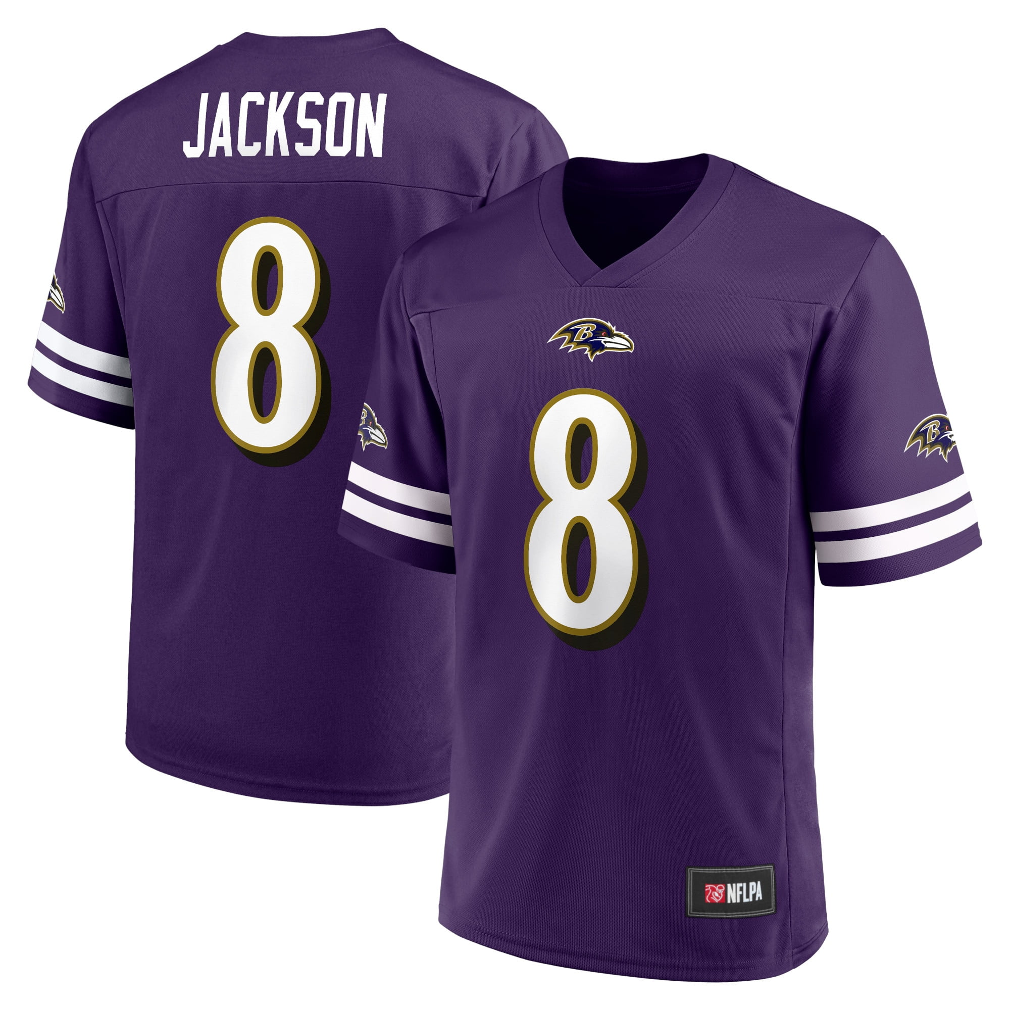 lamar jackson jersey purple