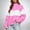 Pink, variant on IUYRTFE Women's Color Block Half Zip Pullover Sweatshirt Long Sleeve Collared Casual Sporty Top