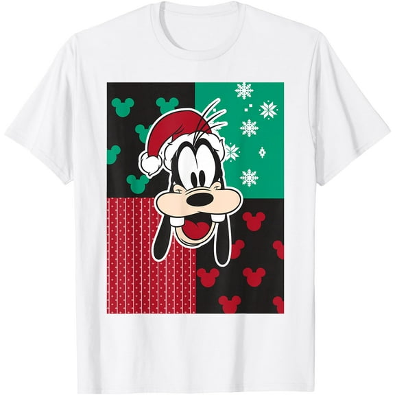 Christmas Goofy Holiday DTG Print Unisex T-Shirt