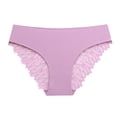 thumbnail image 2 of Gyujnb Women Elegent Bikini Lace Low Waist Seamless Underwear Panties Comfortable Briefs Panties,G, 2 of 5