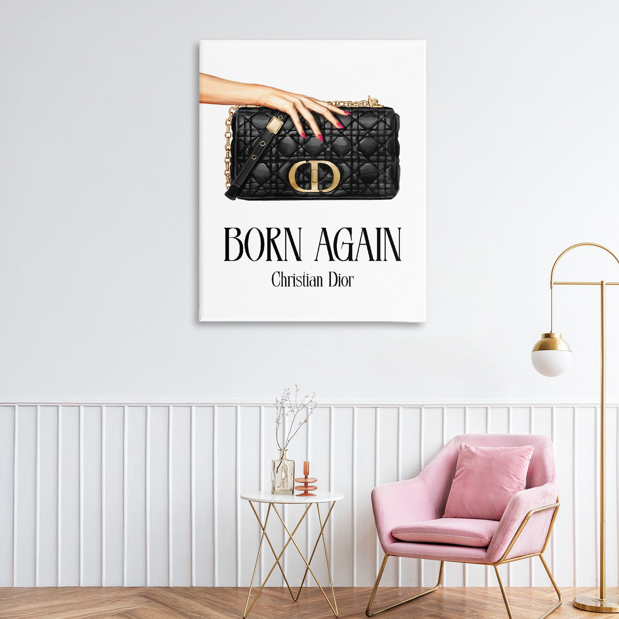 Stupell Industries Born Again Christian Luxury Canvas Wall Art, design by Ziwei Li