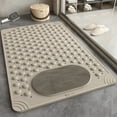 thumbnail image 1 of Fiudx Alfombrilla de Baño Multifuncional con Ventosas Antideslizantes, Masaje para Pies, Ducha Cómoda y Segura, Fácil de Limpiar, Pvc, 50 X 80 Cm., 1 of 4