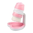 thumbnail image 5 of Pink Double Headed Facial Cleansing Brush for Deep Skin Cleaning and Face Washing Lightweight Easy to Carry ABS Plastic, 5 of 5