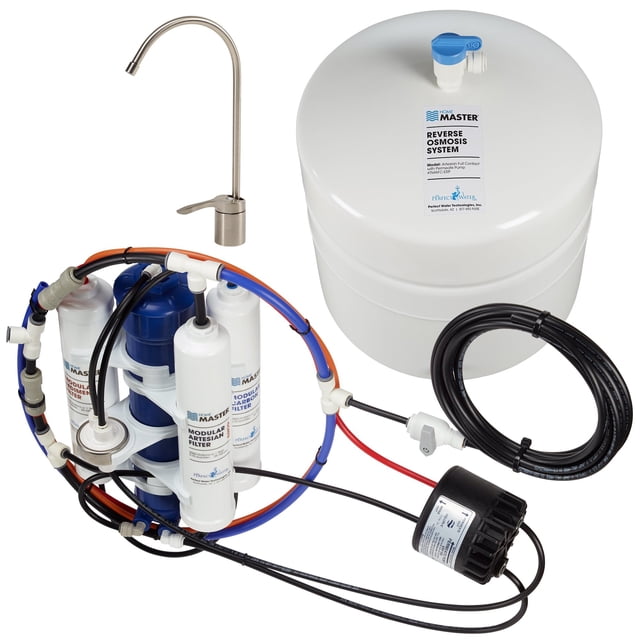 Unidad de purificación de agua Home Master TMAFC-ERP-L RO de 7 etapas