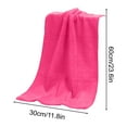thumbnail image 2 of 6 Pack Absorbent Bath Towel 12x24in Super Soft Quick Dry Thickened Durable Multi Purpose Face Hair Kitchen Car Wash Cleaning Cloth Set for Home Travel Easy Care Machine Washable, 2 of 4