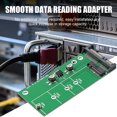 thumbnail image 3 of M.2 SSD to SATA Adapter Card High-Speed Transmission Heat Dissipation Easy Installation Solid State Disk Drive Converter, 3 of 8