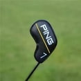 thumbnail image 5 of 10-Pack Golf Club Iron Head Cover PING Classic Yellow Line 4-9+PWUS Magnetic Closure, 5 of 5