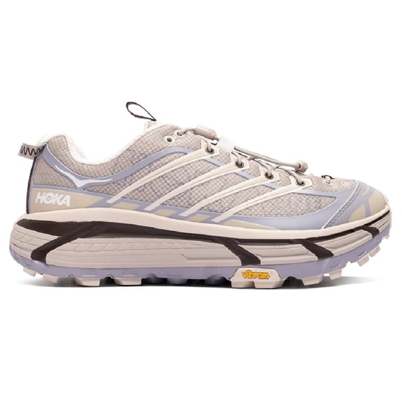 Hoka Mafate Three2 Wordmark Putty / Foggy Grey 1175490-PFG Men's Size 8