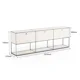 thumbnail image 1 of Armario de almacenamiento, aparador, estante de almacenamiento, muebles modulares, tablero de Metal de acero inoxidable para gabinete de sala de estar, 1 of 4