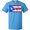 Pacific Blue, variant on Inktastic Puerto Rico Flag in Text T-Shirt