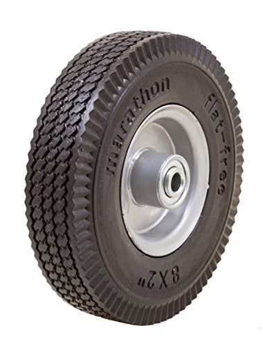 Marathon Industries 33102 Marathon 33102 8x2 Flat Free Sawtooth Tread Tire