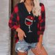 thumbnail image 4 of Sudadera Con Capucha De Manga Larga, Cuello En V, Elegante, Informal, De Manga Larga, Para La Vida Diaria De Las Mujeres, 4 of 4