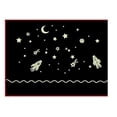 thumbnail image 3 of Adhesivo de pared HUOGUO Cartoon Cosmic Star Spaceship 45 x 60 cm, 3 of 4