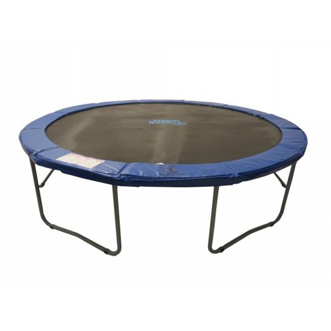 Round Trampoline With Blue Safety Pad 14 Ft Round Trampoline Pad Walmart Com Walmart Com