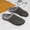 Grey, variant on Men's Fall And Winter Fashion Cotton Slippers Indoor Leisure Fitness Sneakers Home Warm Slippers