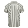 thumbnail image 2 of Regatta Mens Shorebay II Stripe Short-Sleeved Shirt, 2 of 5