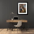 thumbnail image 4 of Giuseppe Peroni 19x24 Black Modern Framed Museum Art Print Titled - The Adoration of the Magi, 4 of 5