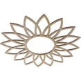 thumbnail image 2 of Ekena Millwork 24"OD x 8 3/8"ID x 1/4"T Daisy Wood Fretwork Pierced Ceiling Medallion, Birch, 2 of 3