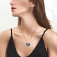thumbnail image 7 of Yuehao Necklaces for Women, Gifts for Women, Butterfly Necklace Pendant for Women Pendant Women's Necklaces Birthday Gift for Mom Women Wife, 7 of 7