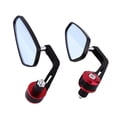thumbnail image 1 of Motorcycle Rear View Mirrors,Side Rearview Mirror,Universal Aluminum Motorcycle 7/8" Handle Bar End Back Rearview Side Mirrors, 1 of 7