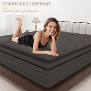 CICIMLU 12 inch Twin Mattress, Memory Foam & Spring Hybrid Medium Comfort Twin Size in a Box,Adult