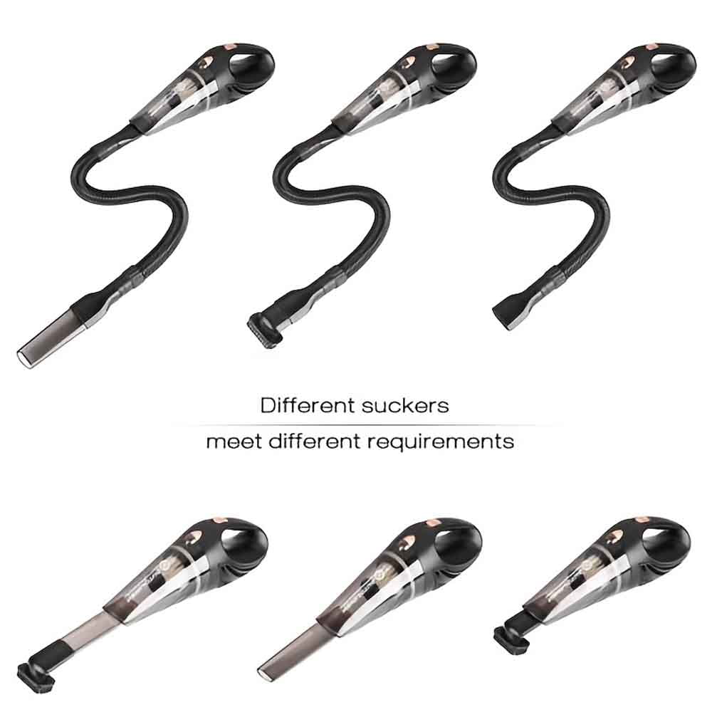AHOME Car Vacuum Cleaner Car Accessories Small 12V High Power Handheld Portable Car Vacuum Cord Kit Essentials for Travel