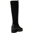 thumbnail image 4 of Vionic Women's Ashland Knee High Wedge Boot Black Leather 6W, 4 of 5