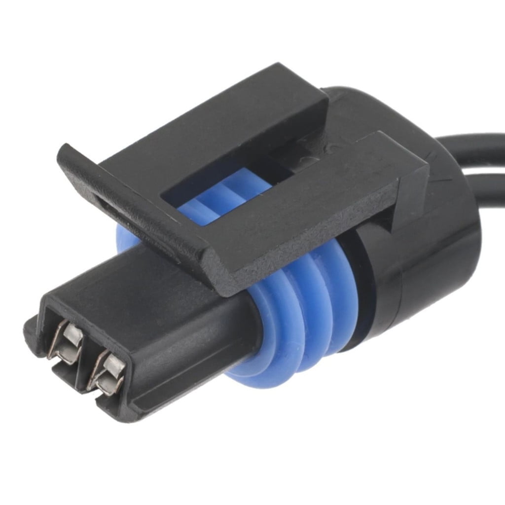 KarParts360 For Chrysler Shadow 1993 Electrical Connector | Plastic | Metal Contact Terminal | Blade Terminal | Push On Attachment Method | Oval Connector | 1 Female Connector