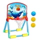 thumbnail image 1 of Aro de baloncesto de piscina flotante de plástico, de deportes de ejercicio juguetes de piscina interactivos para a partir de 6 Sunnimix aro de baloncesto de la piscina, 1 of 6