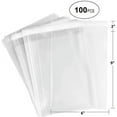 thumbnail image 2 of 100 Pcs 6x9 Self-sealing Clear Cellophane Bags, Resealable Cello, for Bakery, Candle, Soap, Cookie, greeting cards, and much more., 2 of 2
