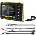 thumbnail image 1 of Handheld Oscilloscope Kit 1000mAh Portable Mini Digital Oscilloscope 2.8inch Screen Professional DSO152 Small Oscilloscope 2.5MS/s Sampling Rate 200KHz Bandwidth for Measure Waveform, 1 of 11
