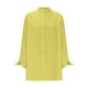 thumbnail image 5 of Blusas para mujer,Camisa de solapa con botones para mujer, blusa de manga larga, ropa informal de oficina, poliéster, corte holgado, para casa o trabajo, sopatenor, 5 of 9