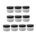 thumbnail image 4 of FELTECHELECTR Cosmetic Container Black Plastic 10Pcs 5.1x7.1in, 4 of 8