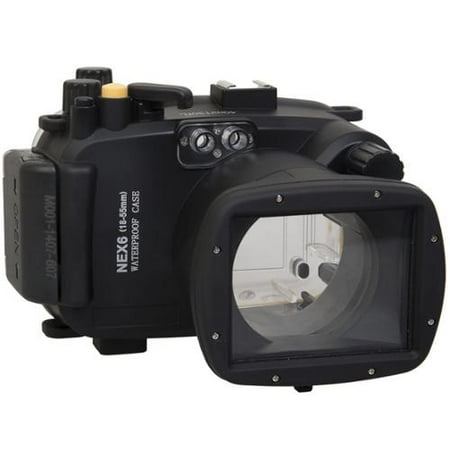 Polaroid Waterproof Housing Case For The Sony NEX 6 Camera with a 18-55mm Lens