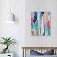 thumbnail image 3 of PIKWEEK  Canvas Print Wall Art Set Pastel Blue and Pink Color Blocks Geometric Shapes Illustrations Modern Art Contemporary Colorful Multicolor Ultra for Living Room, Bedroom, Office, 3 of 4