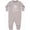 AC-Heather Grey, variant on Ocean City Maryland Vacation Baby Fleece Romper