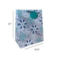 thumbnail image 3 of Inspirations From Hallmark Large Snowflake Gift Bag 4pk - 10.5"x13", 3 of 4