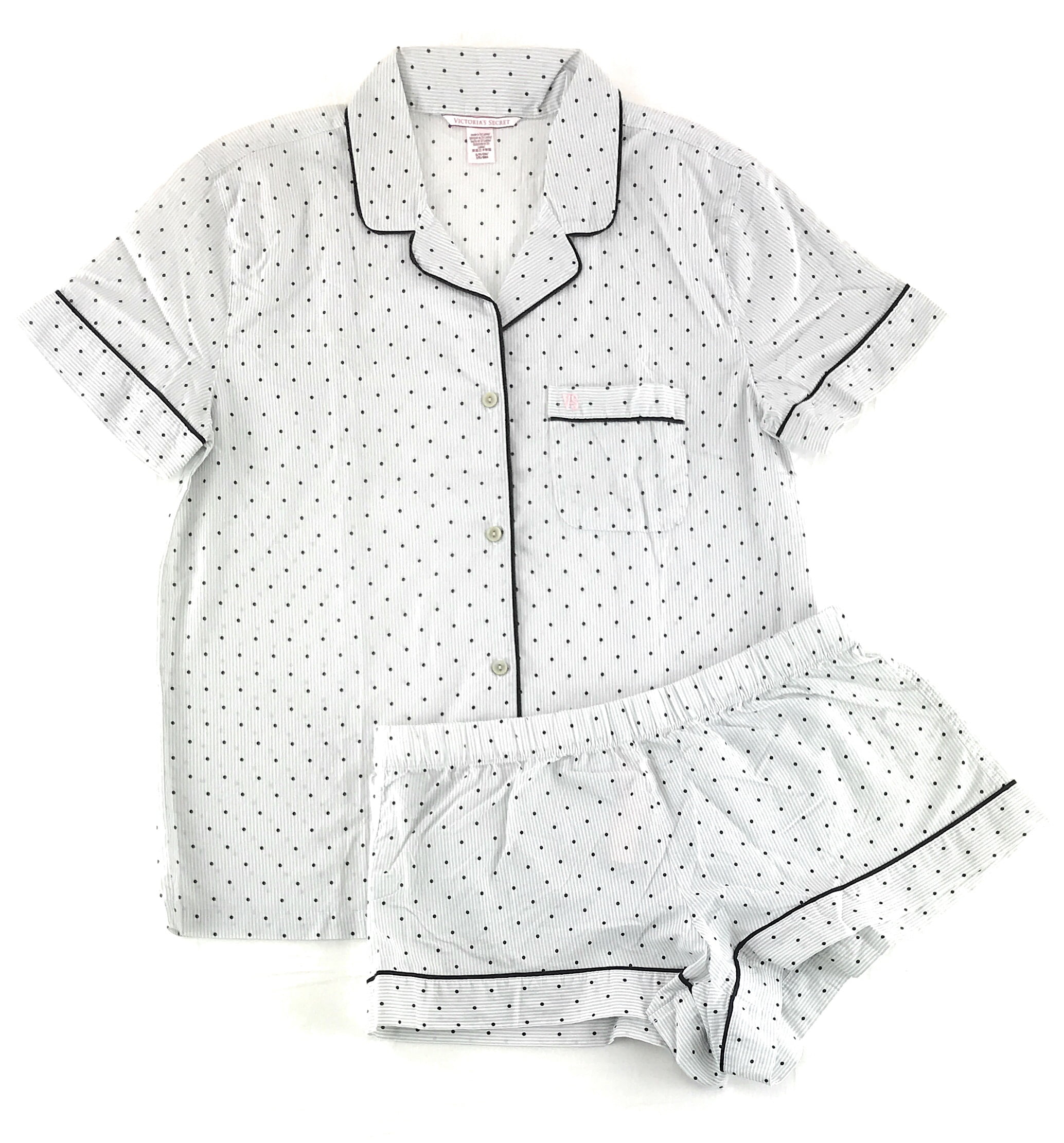 Victoria's Secret Lightweight Cotton Pajama Set - Walmart.com