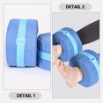 thumbnail image 3 of EeaseCA 2Pcs Elevation Feet Support Ankle Support Pad Ankle Lifting Cushion Wrist Ankle Rings for Bedsore, 3 of 8