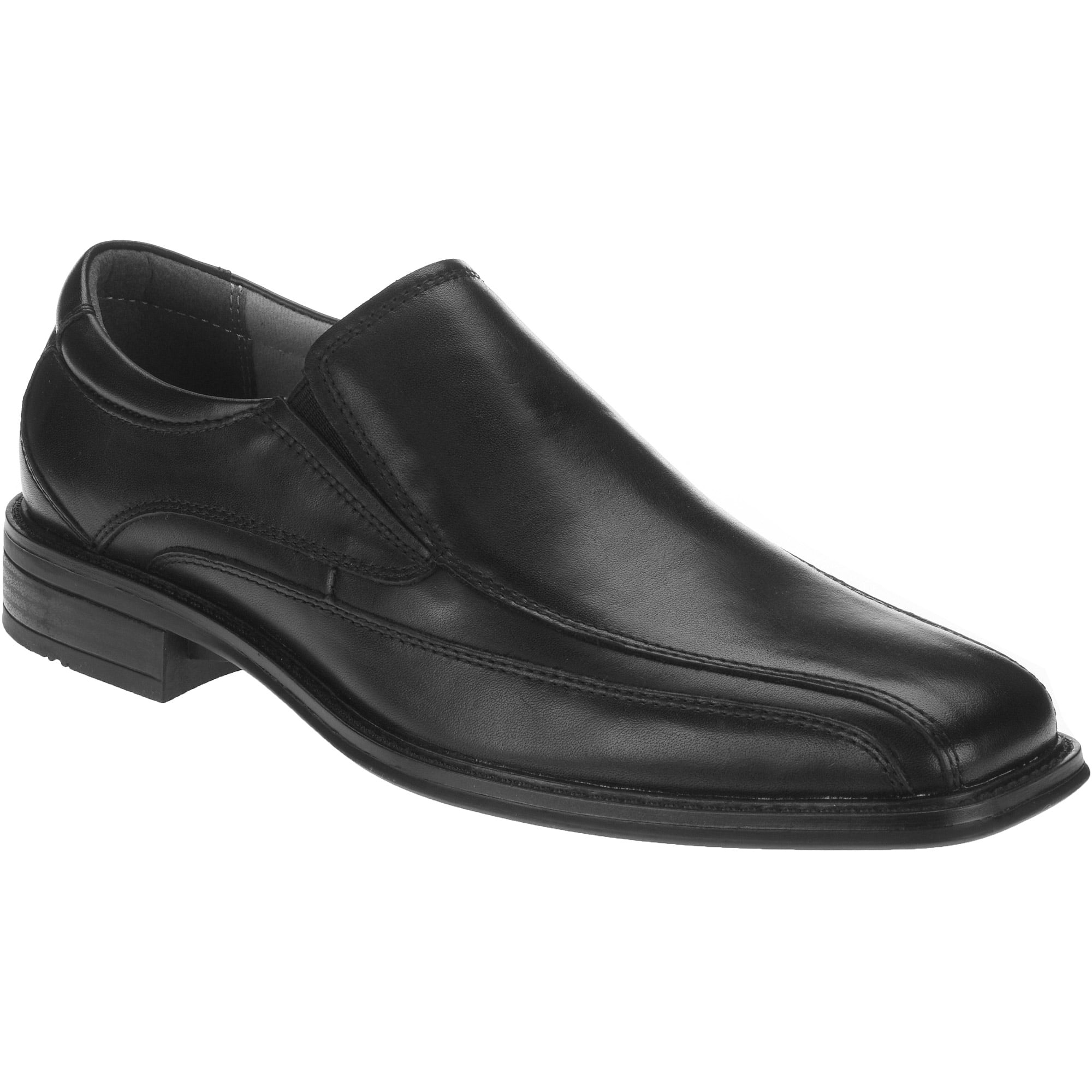 walmart mens dress shoes black